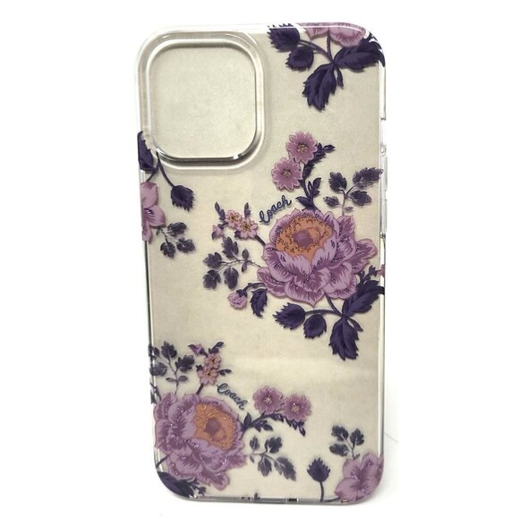 Coach Protective Slim Case for iPhone 12 Pro Max - Moody Floral - Picture 2 of 3